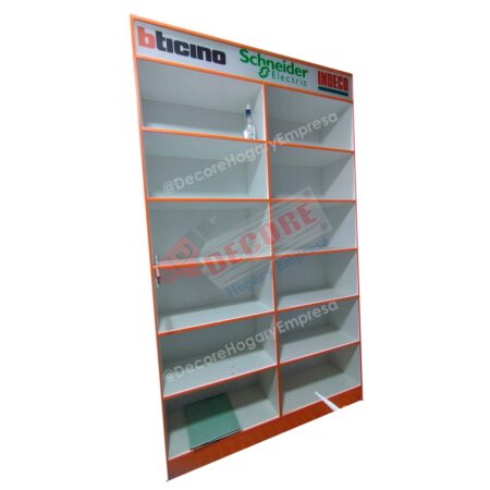 ENHIBIDOR-VITRINA DE VIDRIO MELAMINA VERTICAL,TRUPÁN