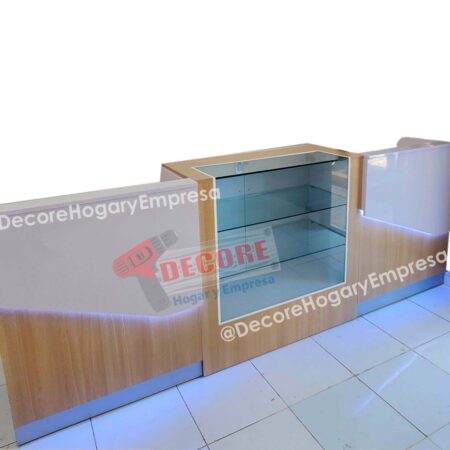 VITRINA-EXHIBIDOR-MOSTRADOR DE VIDRIO-MELAMINA-FÓRMICA-PARA CELULARES