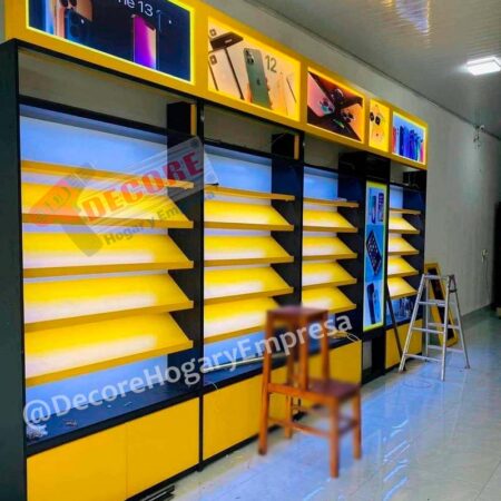 EXHIBIDOR-VITRINA VERTICAL PARA CELULARES Y OTROS