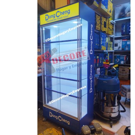 EXHIBIDOR-VITRINA VERTICAL PARA CELULARES Y OTROS